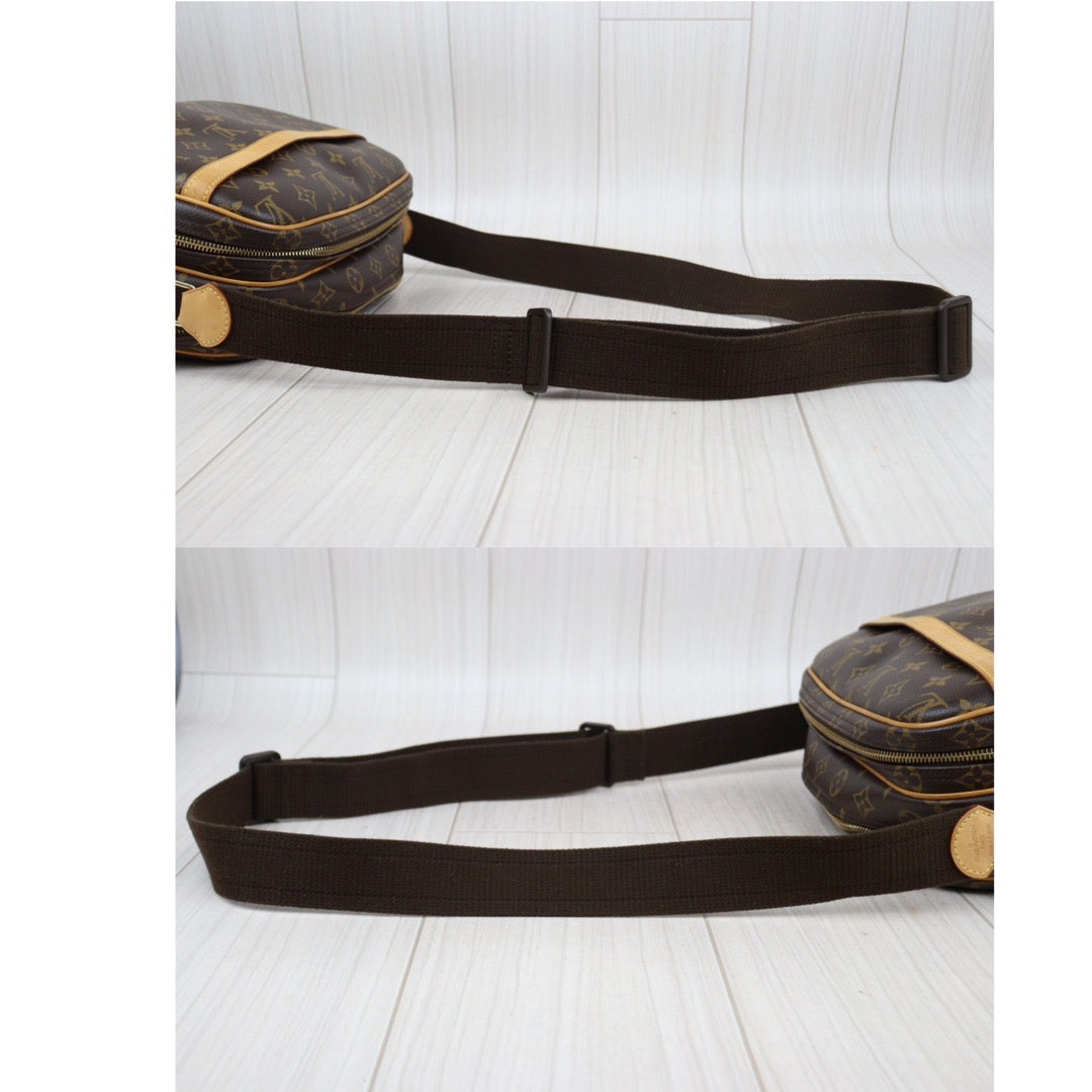 Rank A ｜ LV Monogram Reporter PM Shoulder Bag ｜24011209