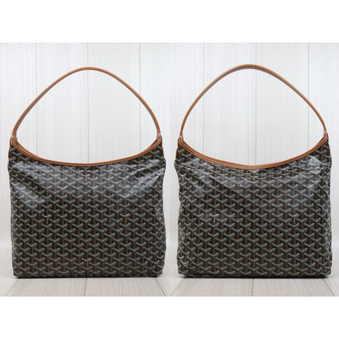 Very Good ( Rank A) ｜ Goyard Boheme Hobo Shoulder Bag Brown｜S25071016
