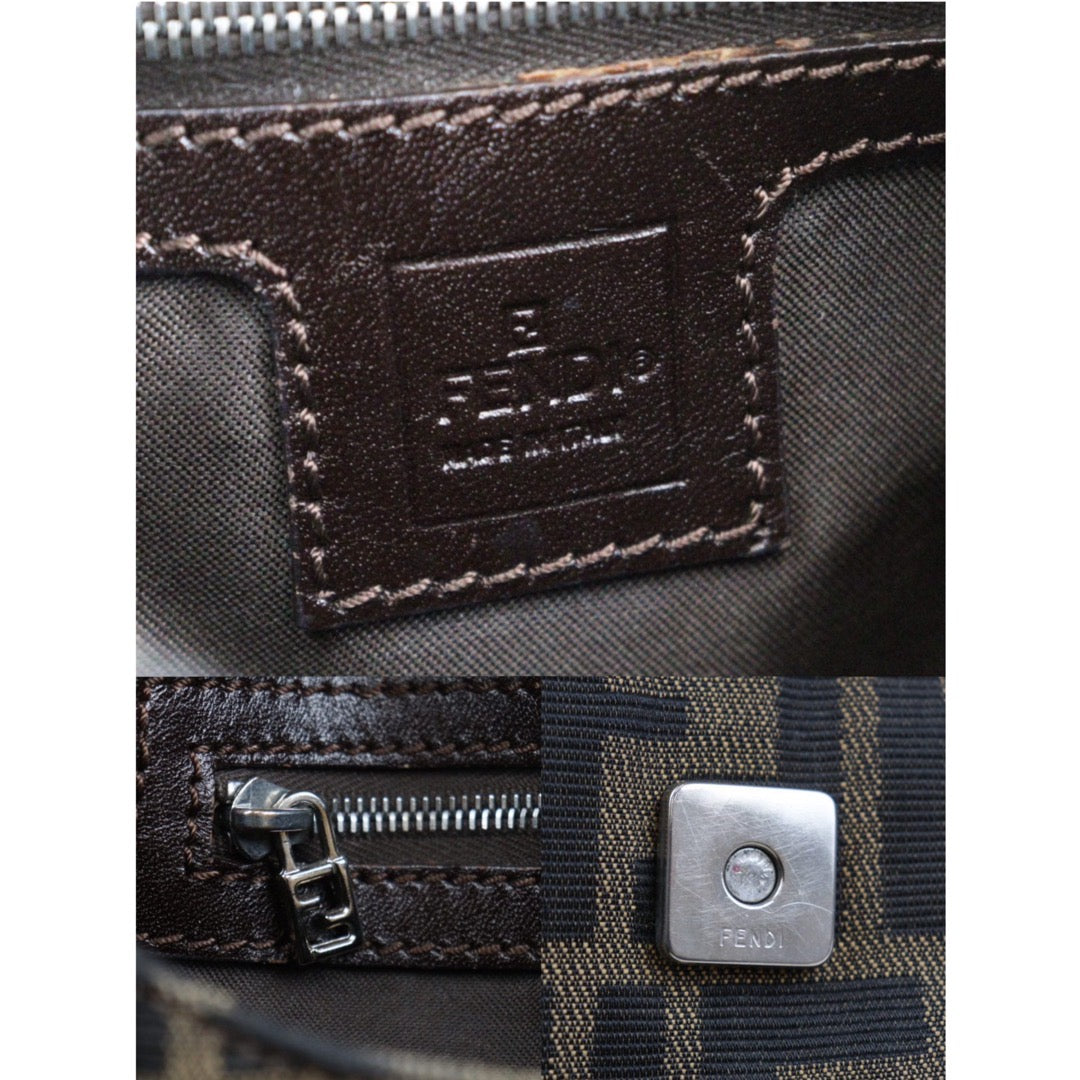 Rank AB｜ FENDI Zucca Mamma Shoulder Bag ｜23112327