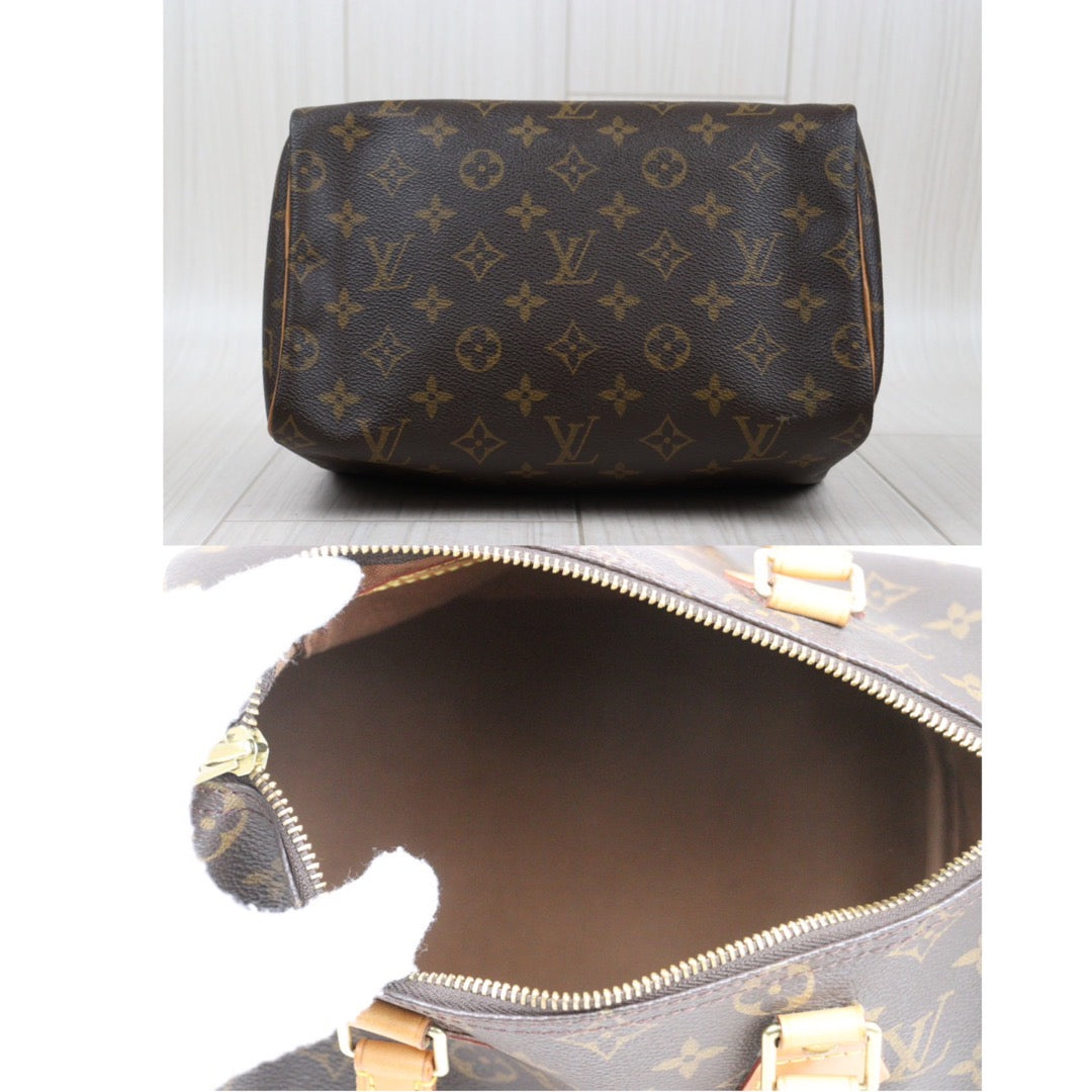 Rank AB｜ LV Monogram Speedy 25 Hand Bag ｜24032924