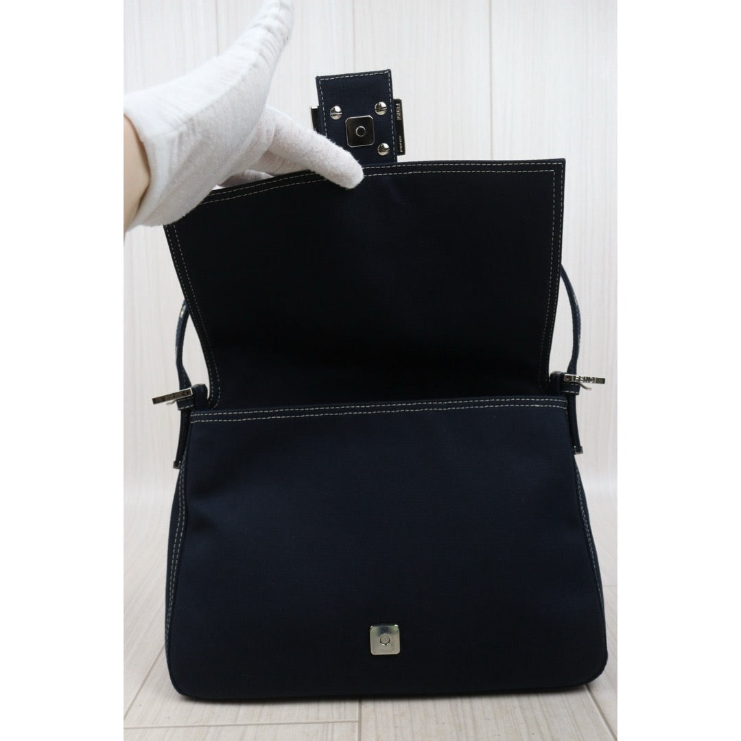 Very Good ( Rank A)｜  FENDI Denim Baguette Shoulder Bag  ｜25071716