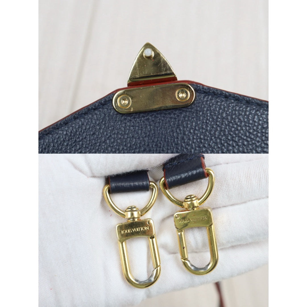 Very Good ( Rank A)｜LV Monogram Pichette Metis ShoulderBag Blue｜P25101301