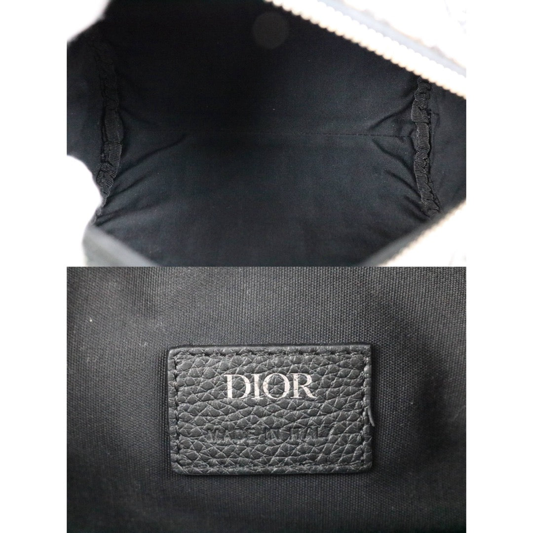 Include Entrupy Certificate of Authenticity｜Good ( Rank AB) ｜ Dior Trotter Roller Papillon Shoulder Bag ｜S26031801