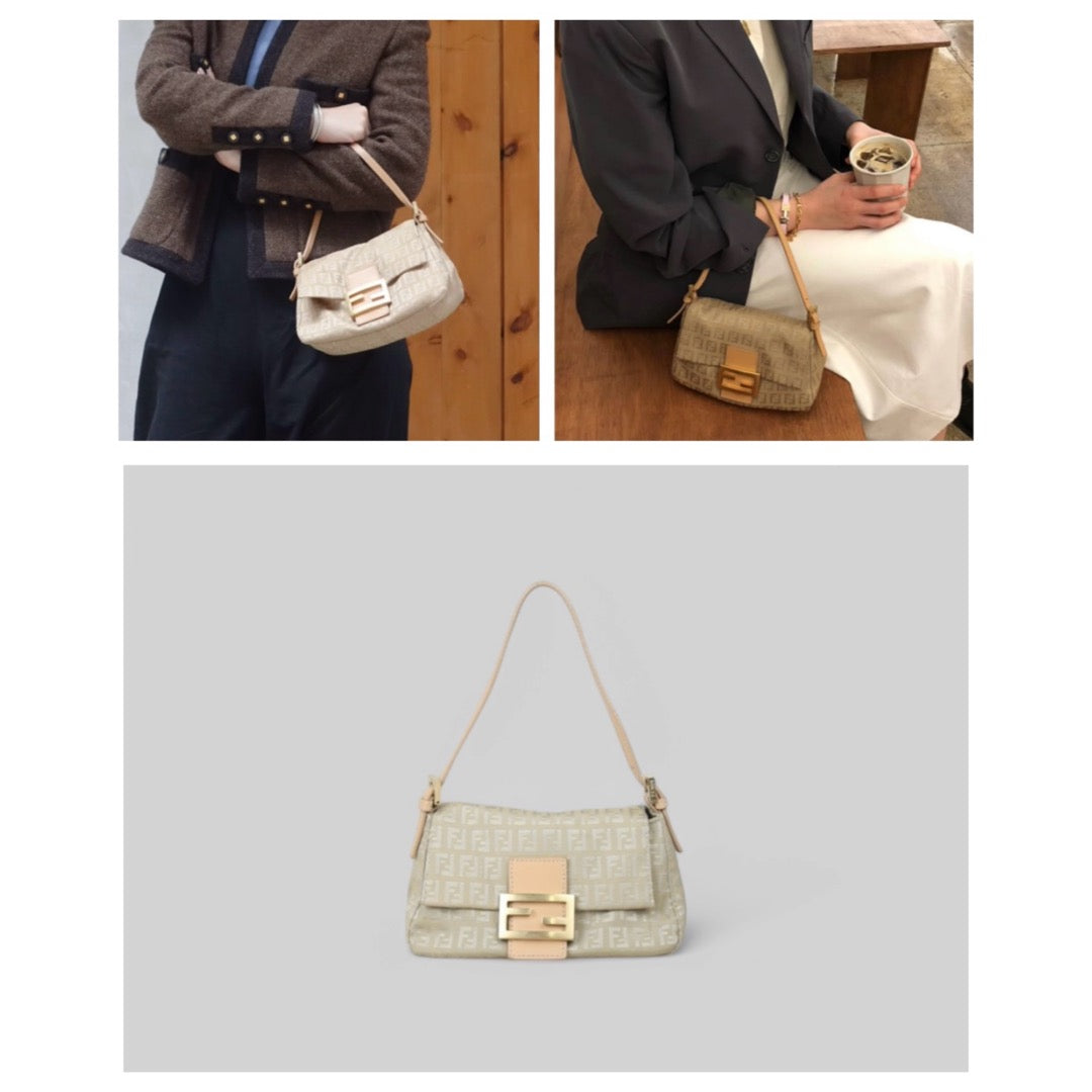 Good ( Rank AB)｜ FENDI Mamma Baguette Shoulder Bag  ｜24091915