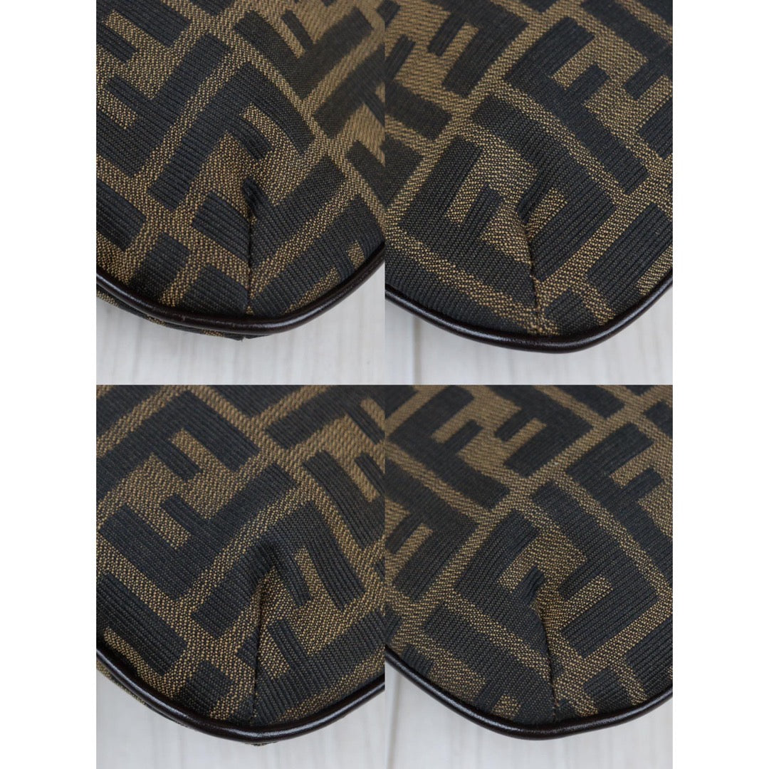 Rank A｜ FENDI Zucca Mamma Shoulder Bag ｜Q24030505