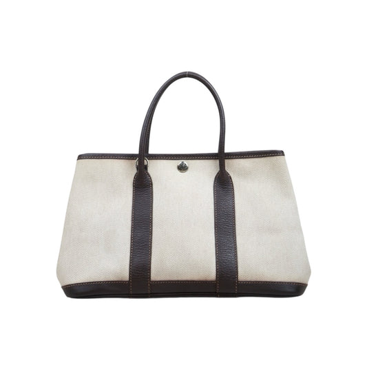 Good ( Rank AB)｜ HERMES Garden Party TPM Handbag □H Stamp Made In 2004 Year｜25091009