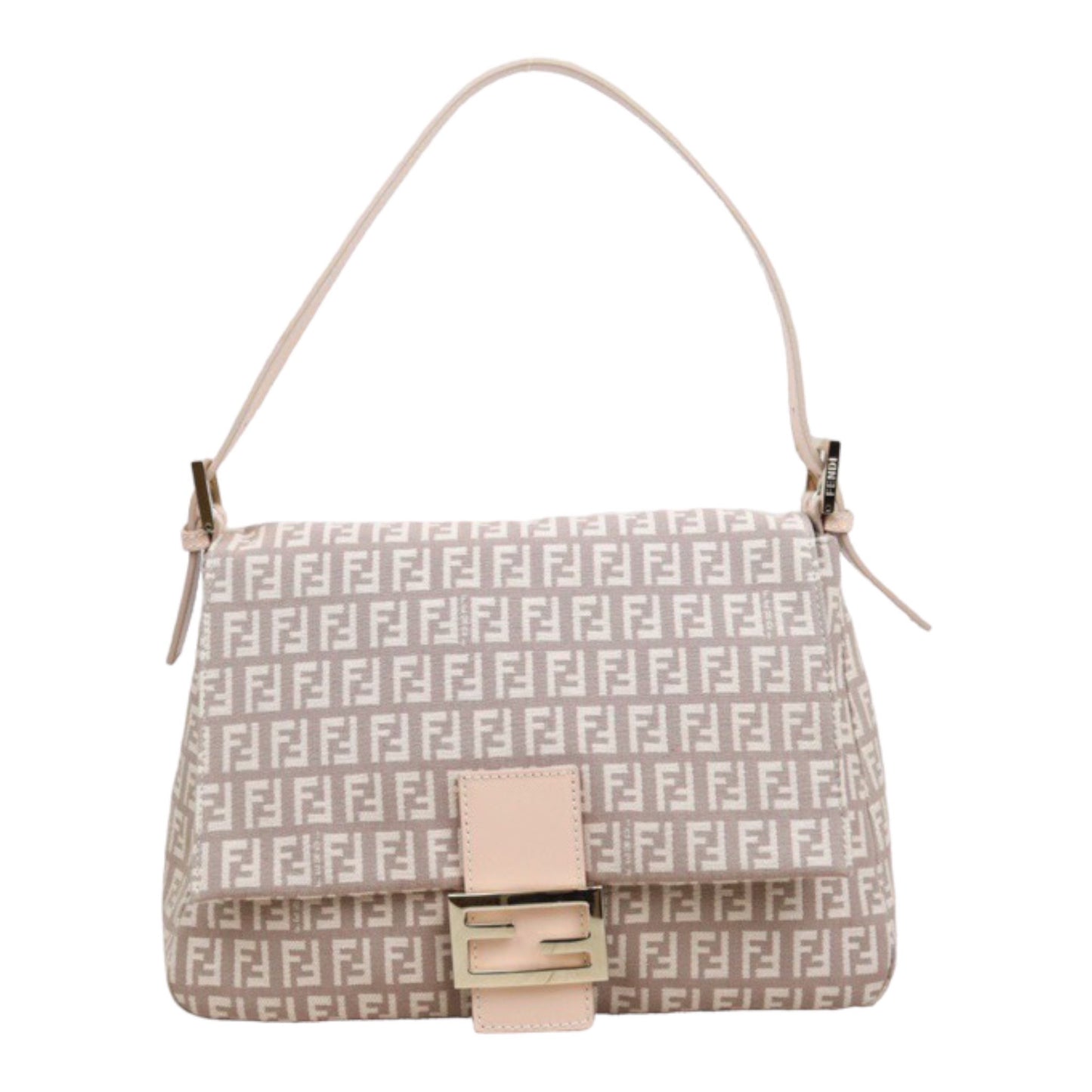 Rank A｜  FENDI Mamma Baguette Shoulder Bag Pink ｜23111609