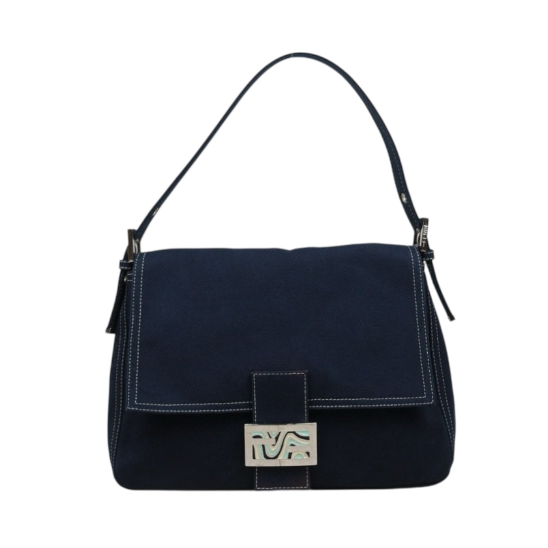 Good ( Rank AB)｜  FENDI Denim Baguette Shoulder Bag  ｜25050808