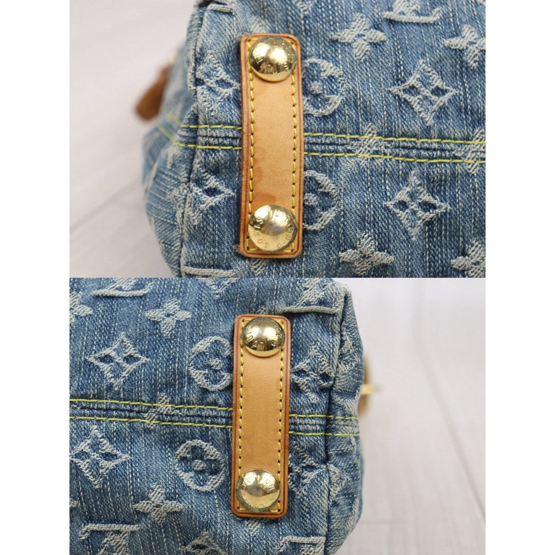 Fair ( Rank B) ｜  LV Monogram Baggy Denim Shoulder Bag｜A25091803