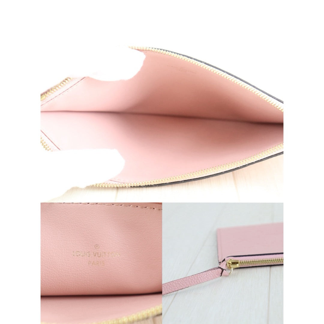 Very Good ( Rank A)｜LV Monogram Empreinte Pochette Felicie Shoulder Bag Pink｜S25103009