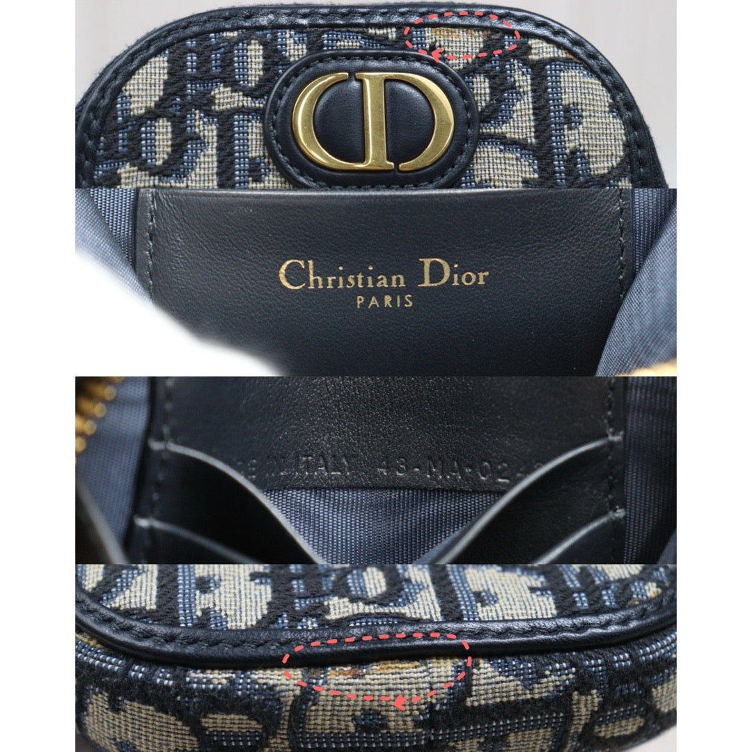 Include Entrupy Certificate of Authenticity｜Very Good ( Rank A)｜Dior Montaigne Mini Pochette Saddle｜26070302
