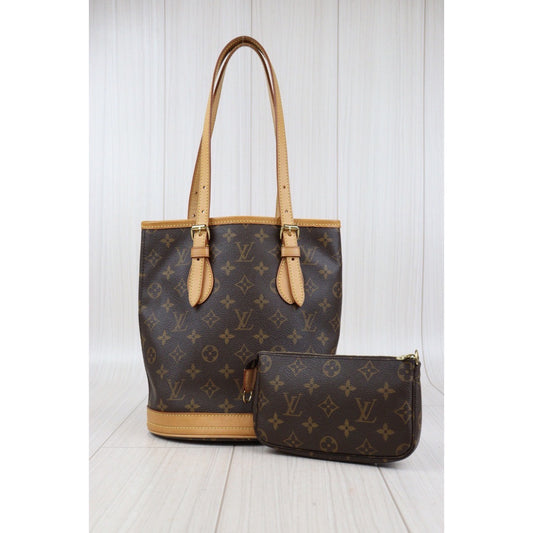 Rank AB ｜ LV Monogram Petit Bucket PM Tote Bag ｜24012903