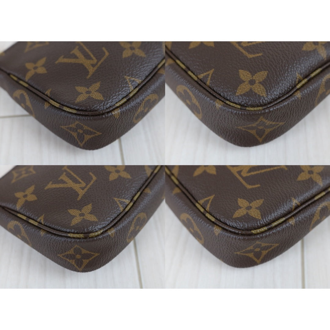 Include Entrupy Certificate of Authenticity｜Excellent（Rank SA）｜ Louis Vuitton Monogram Mini Pochette Accessoire｜X26081809