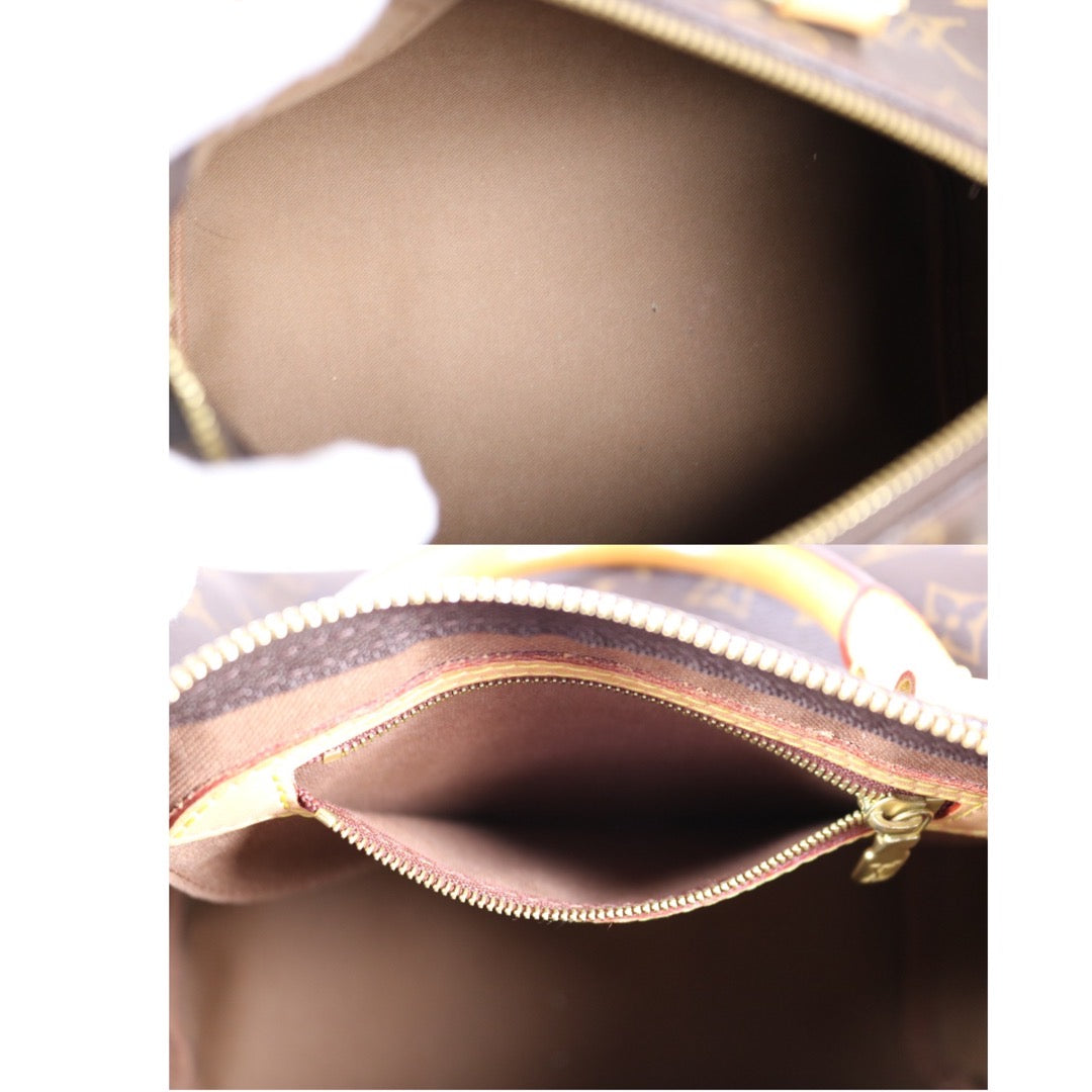 Rank AB｜ LV Monogram Speedy 25 Hand Bag With Shoulder Strap｜S24030416