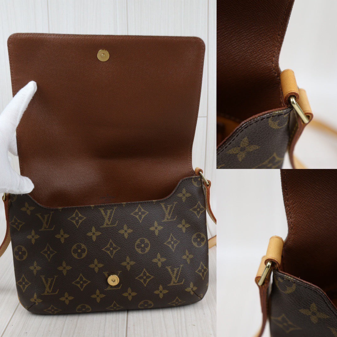 Rank A｜ LV Monogram Musette Tango Shoulder Bag｜24011817