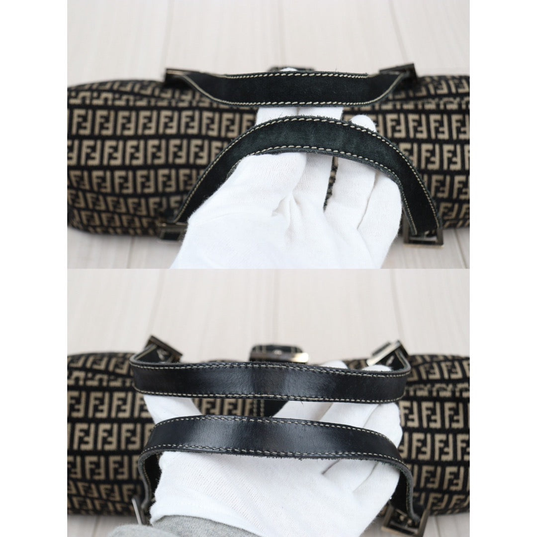 Rank AB ｜ FENDI Zucca Mamma Shoulder Bag ｜Q24022223