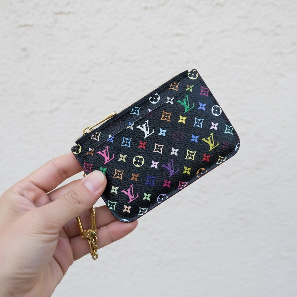 Include Entrupy Certificate of Authenticity｜Good ( Rank AB)｜ Louis Vuitton Monogram  Multicolor Coin Purse ｜S26050702