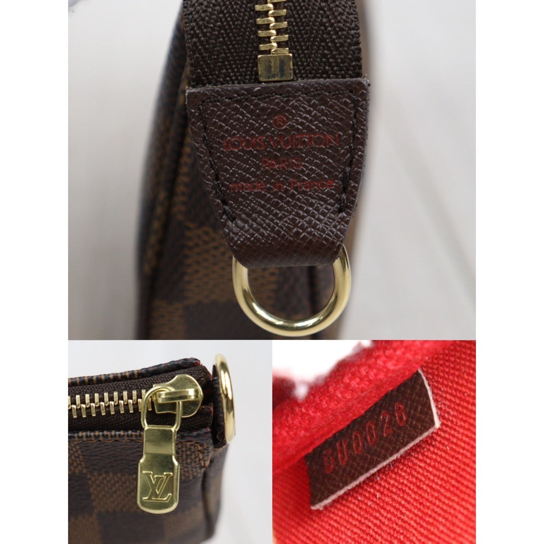 Rank A｜LV Damier Male Handbag With Pouch｜Q24021517