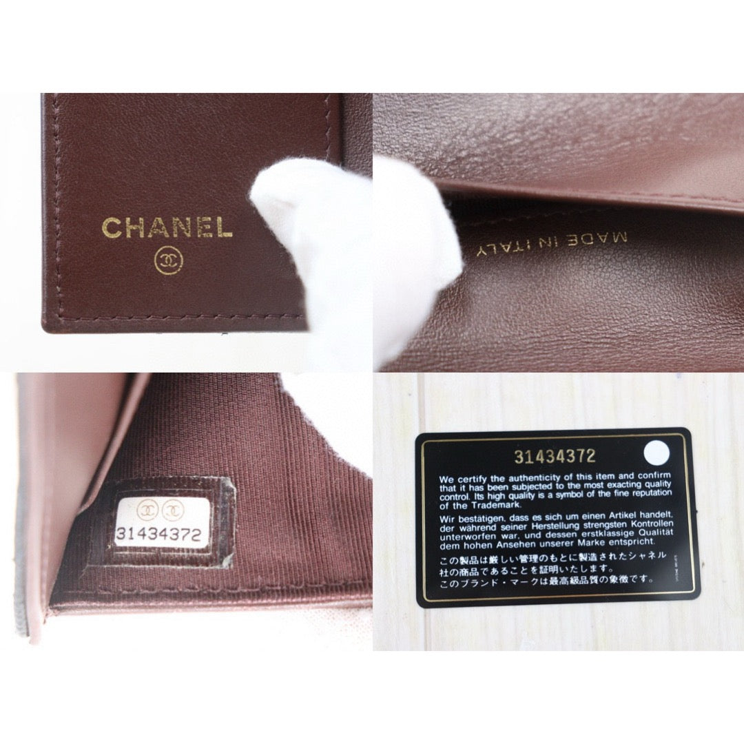 Good ( Rank AB)｜Chanel Caviar Skin Black Wallet Made In 2021-2022Year｜24110708