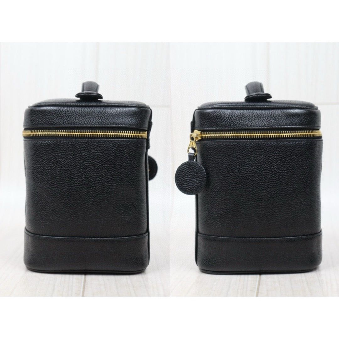 Good ( Rank AB)｜ CHANEL Caviar Skin Vanity Handbag  Made In 1991～1994Year ｜24112807