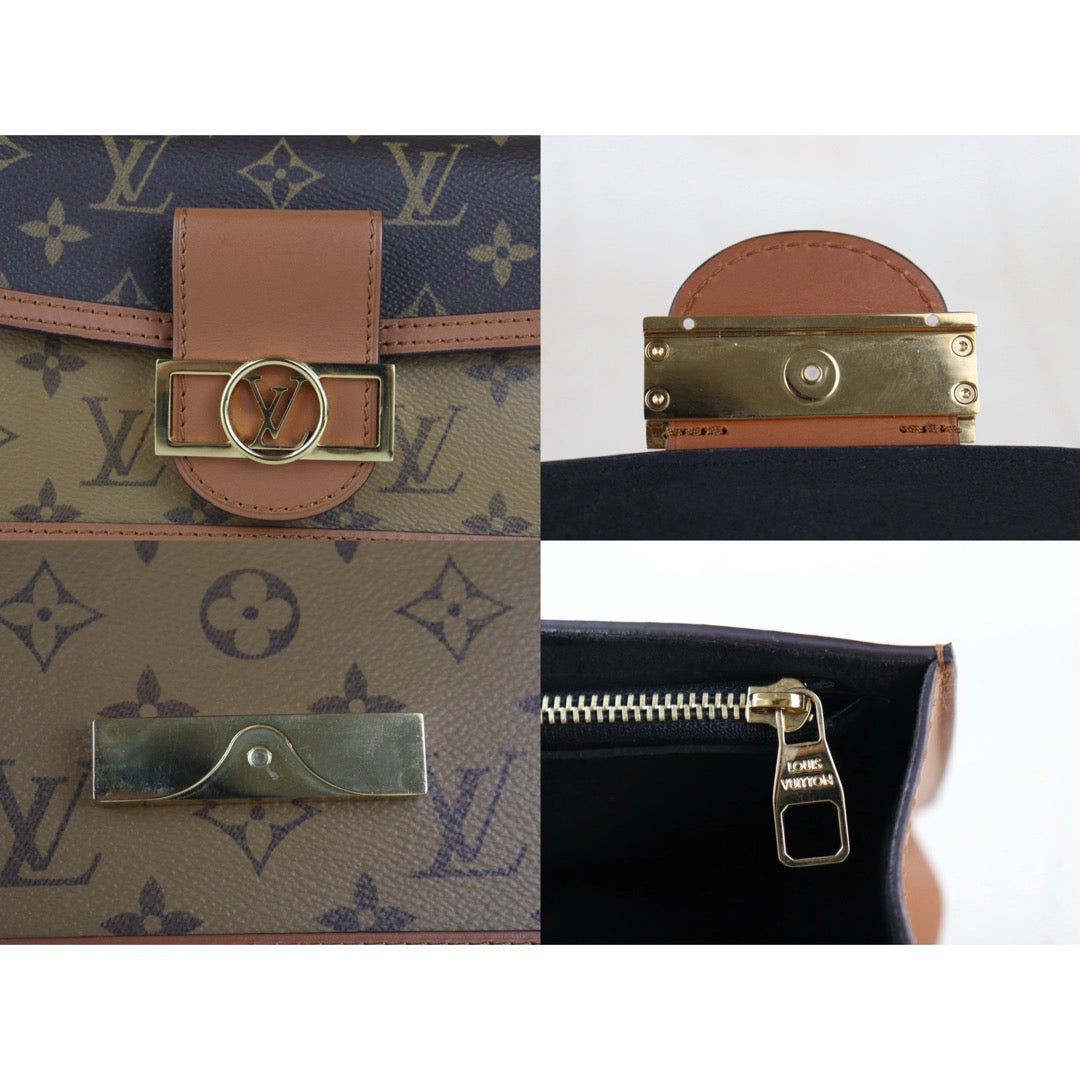 Very Good ( Rank A) ｜LV Monogram Reverse Dauphine Mini WOC Chain Shoulder Bag  IC Chips Model｜S26012904