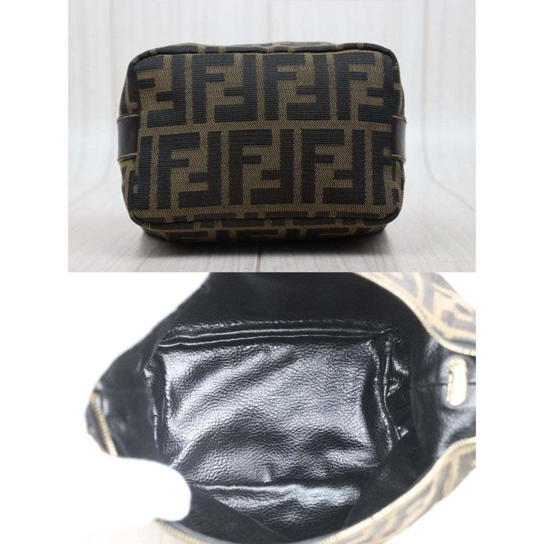 Good ( Rank AB)｜ FENDI PM Zucca Handbag ｜25071004