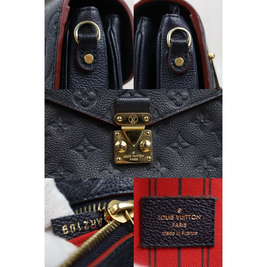 Good ( Rank AB)｜LV Monogram Pichette Metis ShoulderBag Blue｜W25021902