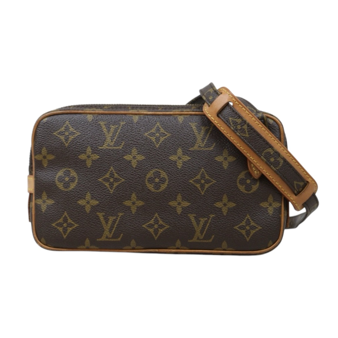 Good ( Rank AB)｜LV Monogram Pochette Marley Bandolier Shoulder Bag｜25022609