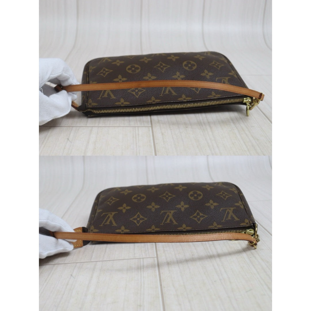 Include Entrupy Certificate of Authenticity｜Good ( Rank AB)｜Louis Vuitton Monogram Pochette Accessoire  ｜26073006