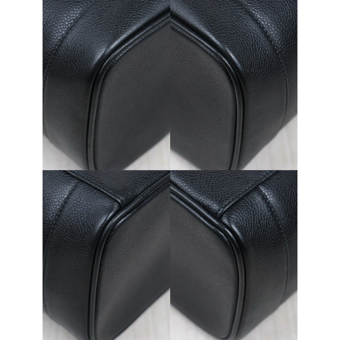 Good ( Rank AB)｜ CHANEL Caviar Skin Vanity Handbag  Made In 1996～1997Year ｜25041010