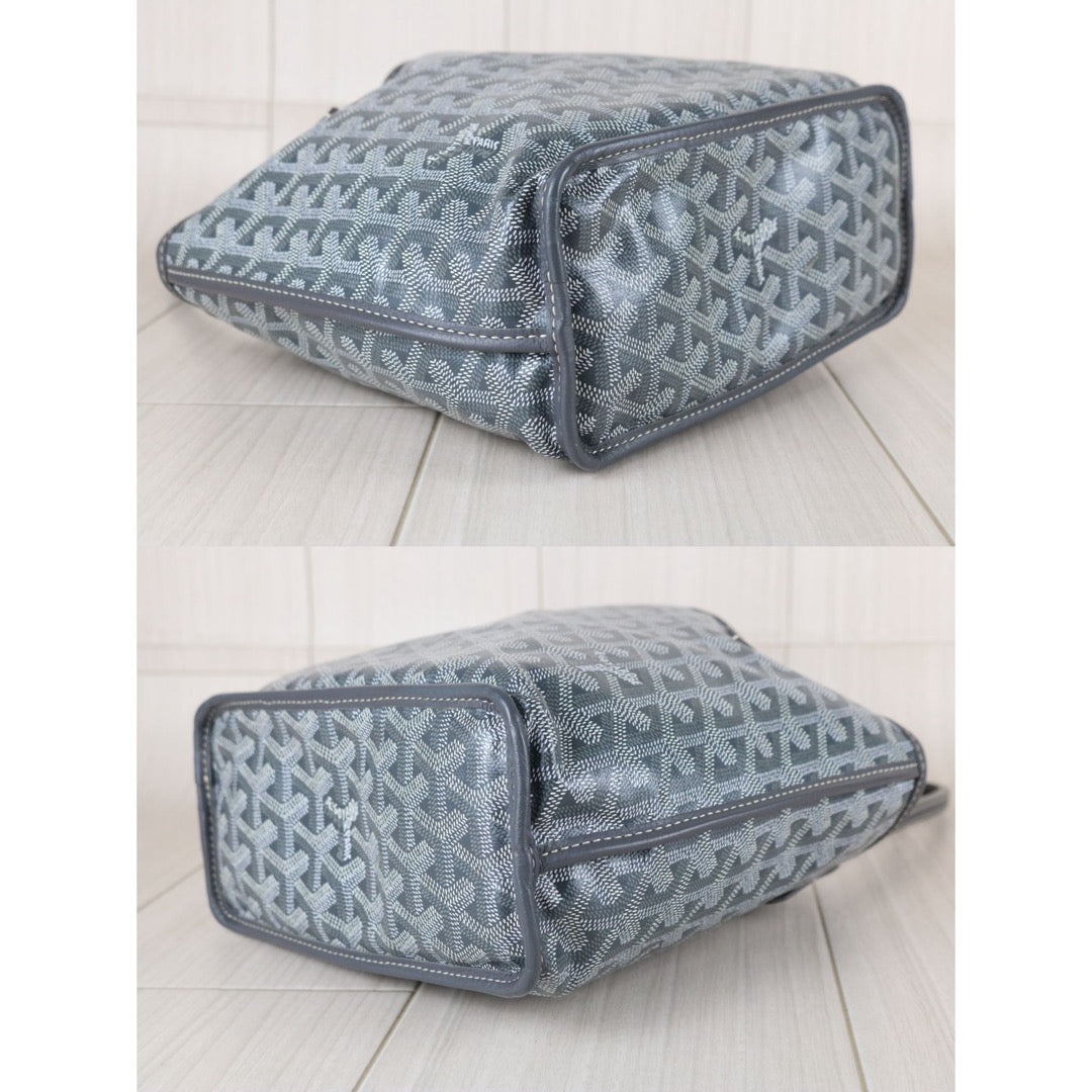 Very Good ( Rank A) ｜ Goyard Anjou Mini Tote Bag Gray｜X25111308