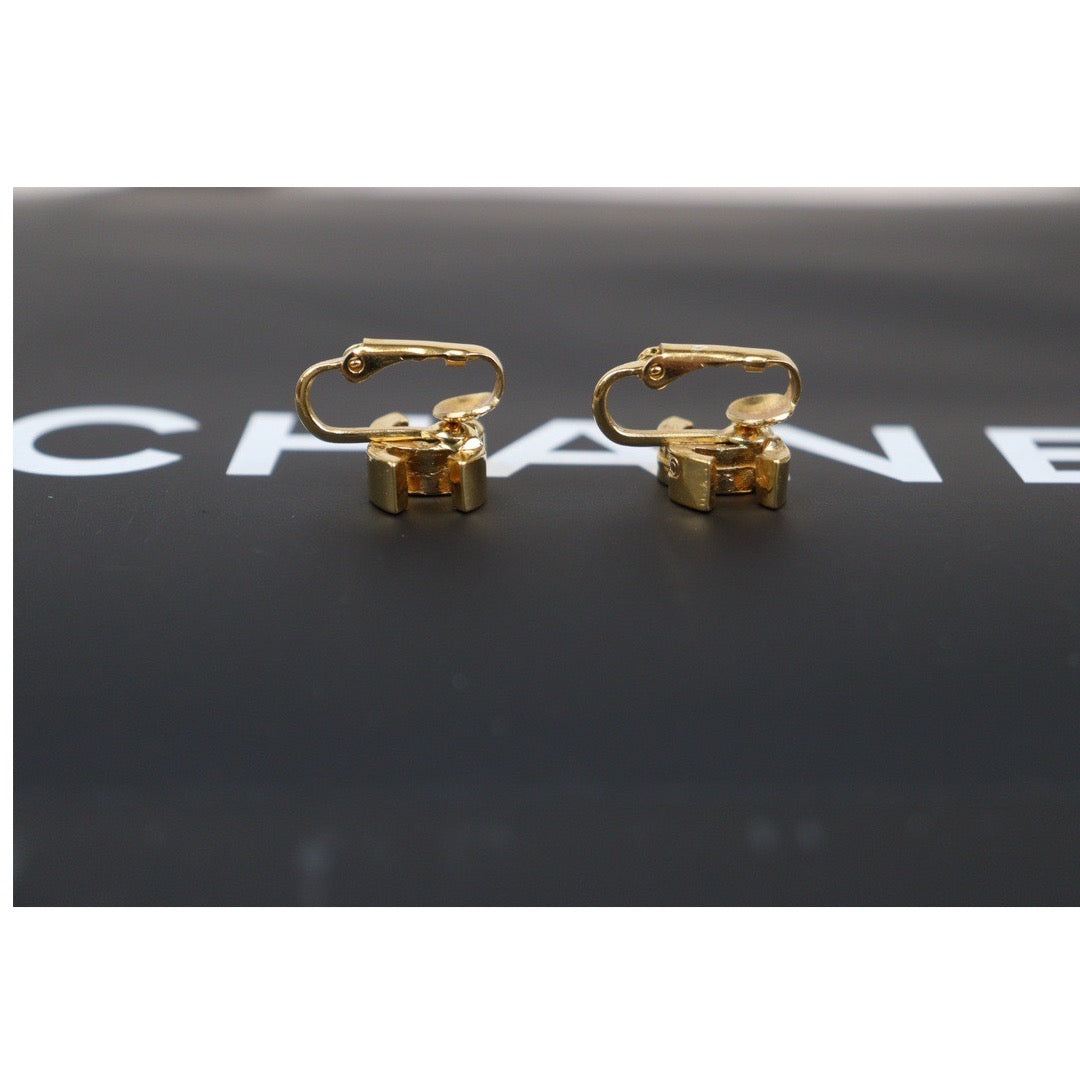 Rank A ｜CHANEL COCO Earrings 18k Gold Plated ｜24022102