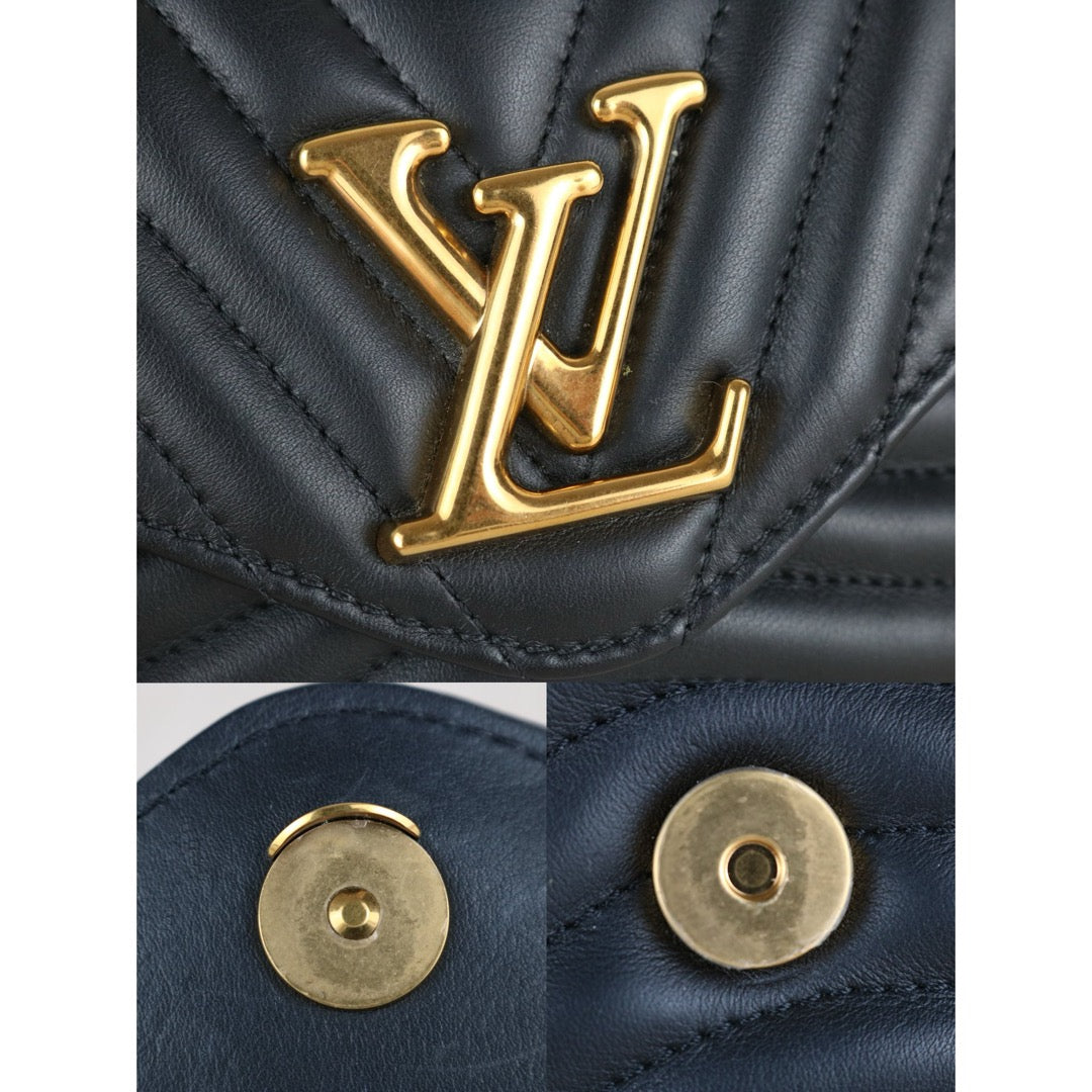 Very Good ( Rank A)｜ LV Calf Leather  New Wave Multi Pochette  Black IC Chips Model｜S25090503