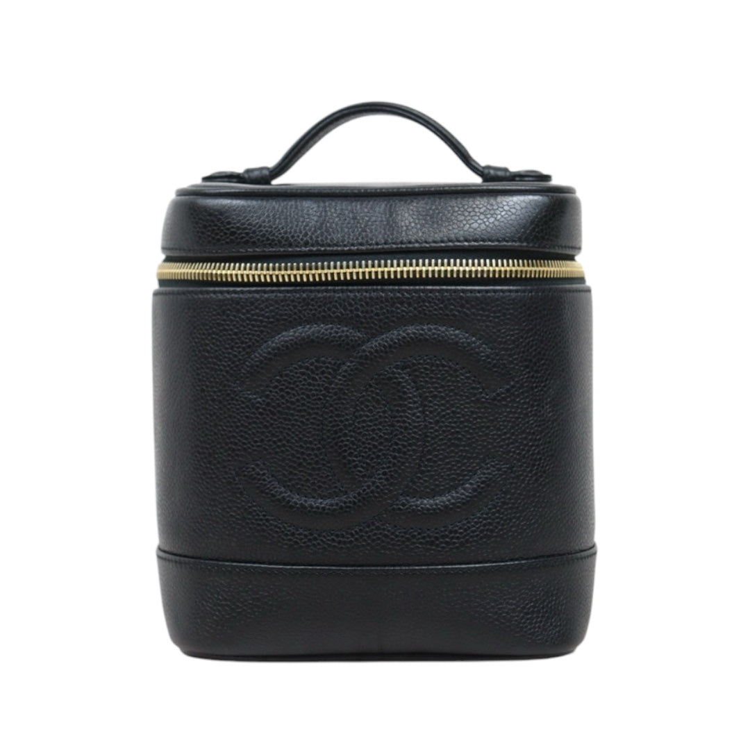 Good ( Rank AB)｜ CHANEL Caviar Skin Vanity Handbag  Made In 1996～1997Year ｜25041010