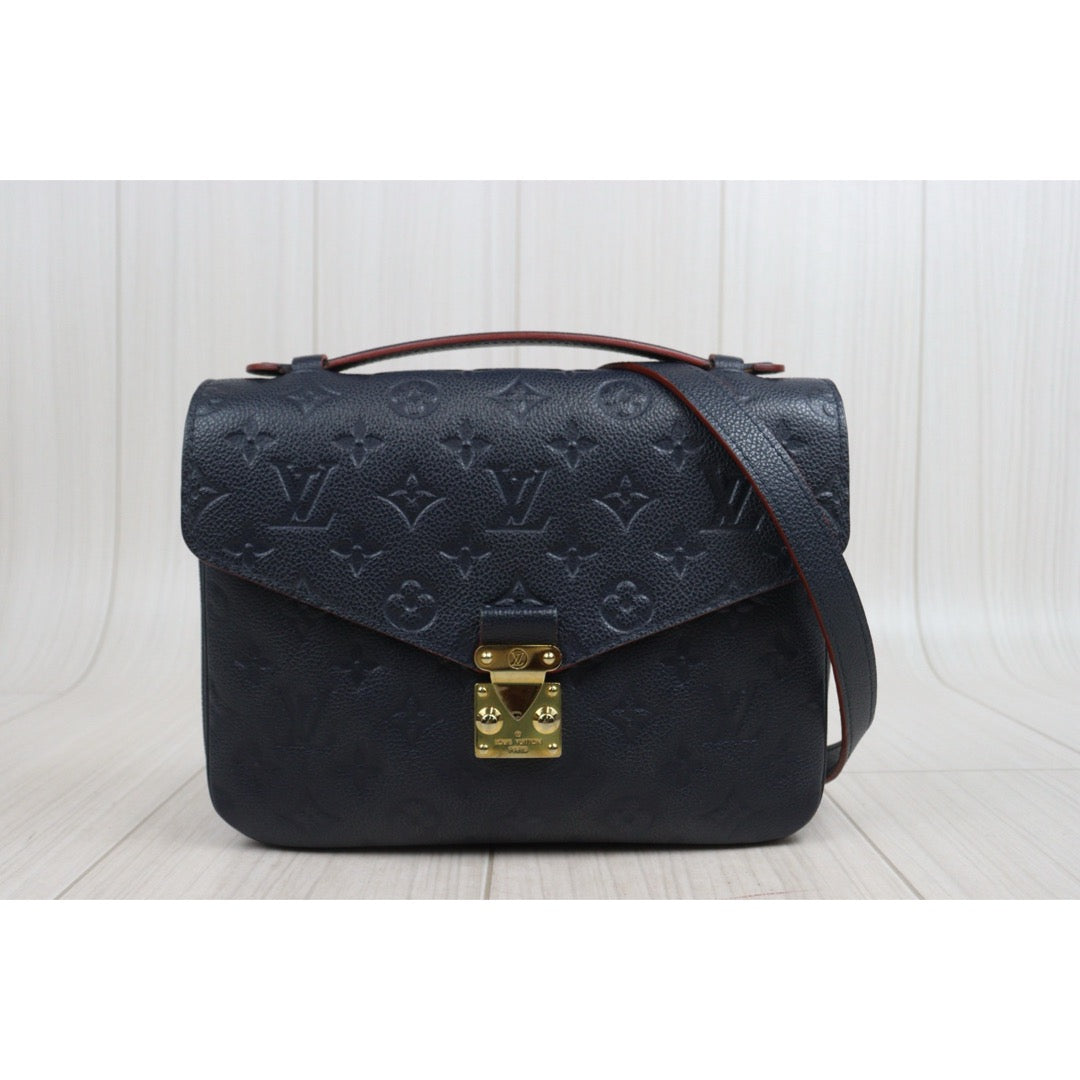 Very Good ( Rank A)｜LV Monogram Pichette Metis ShoulderBag Blue｜P25101301