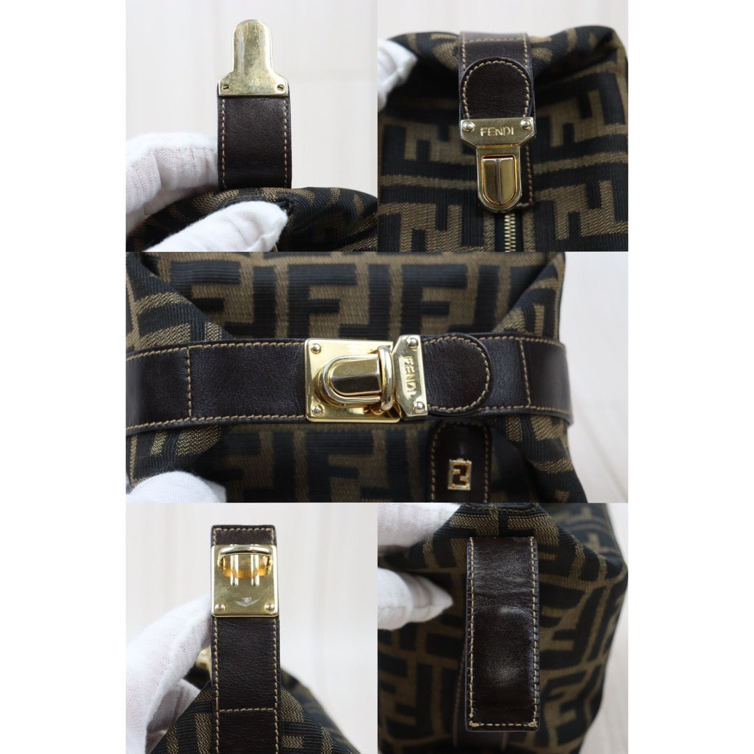 Rank AB ｜ FENDI PM Zucca Handbag ｜24050923