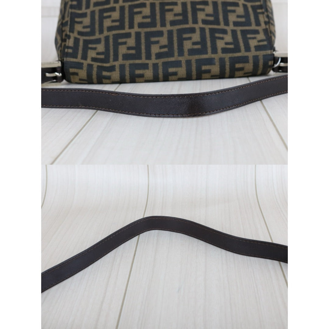 Good ( Rank AB)｜ FENDI Zucca Mamma Baguette Shoulder Bag｜W25110605