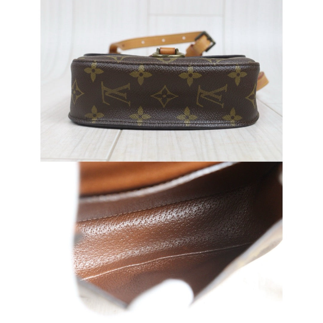 Include Entrupy Certificate of Authenticity｜Good ( Rank AB)｜ Louis Vuitton Monogram Pork skin Saint Cloud PM Shoulder Bag ｜26072104