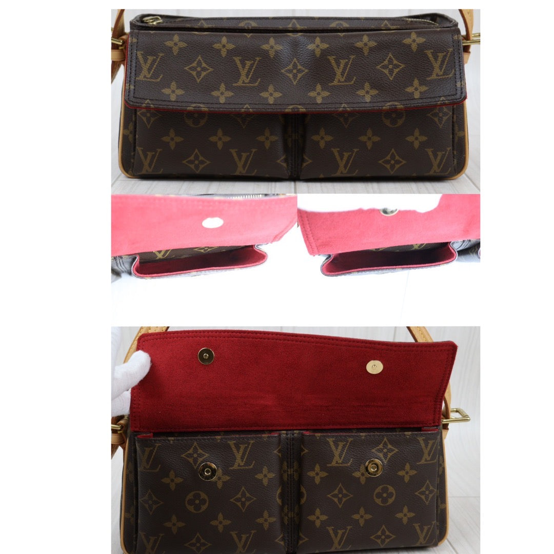 Rank A ｜LV Monogram Viva Cite MM Shoulder Bag｜24010502