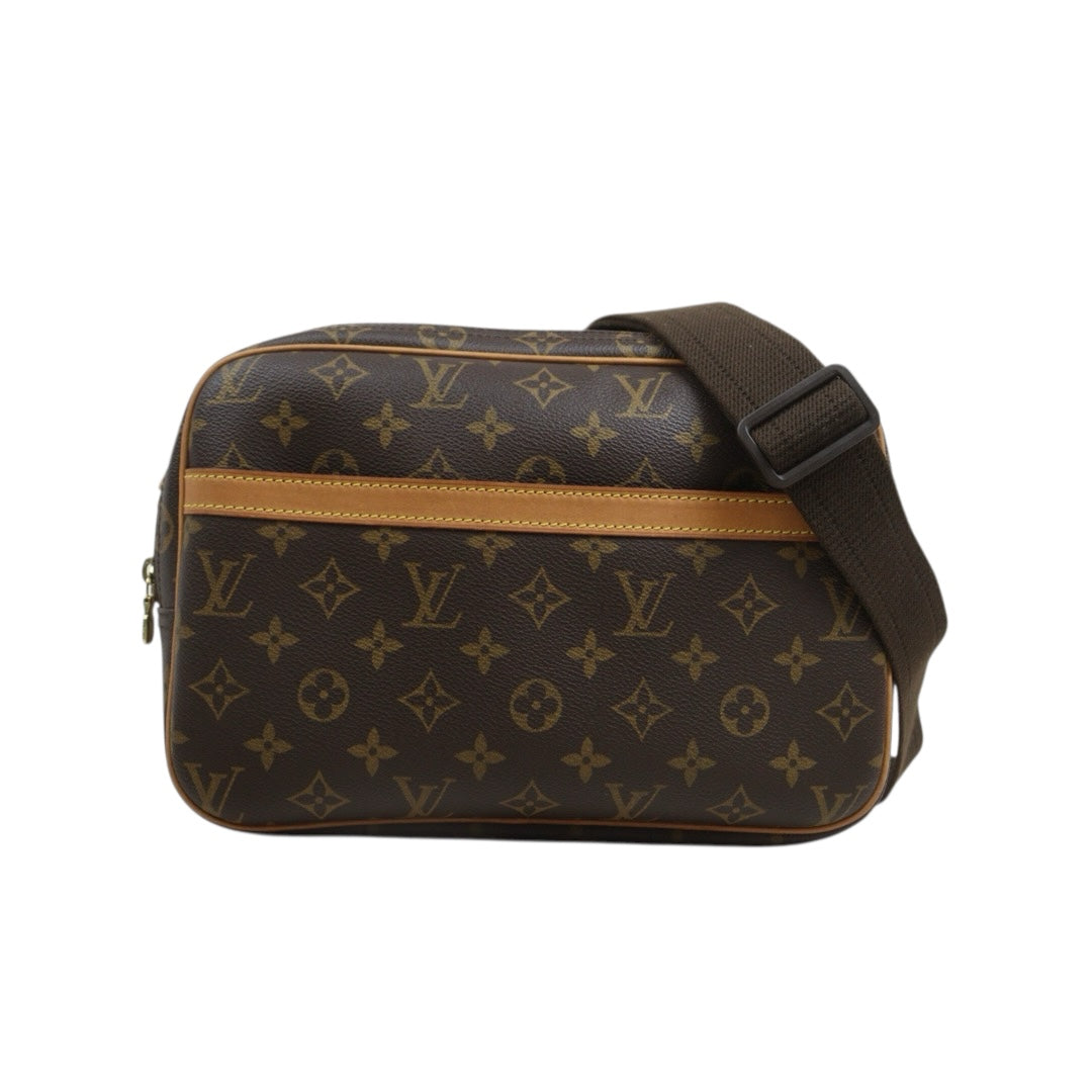 Include Entrupy Certificate of Authenticity｜Good ( Rank AB) ｜  Louis Vuitton Monogram Reporter PM Shoulder Bag｜26100503