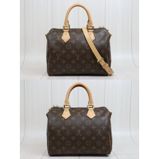 Include Entrupy Certificate of Authenticity｜Very Good ( Rank A) ｜ Louis Vuitton Monogram Speedy 25 Hand Bag With Shoulder Strap IC Chips Model｜26022404