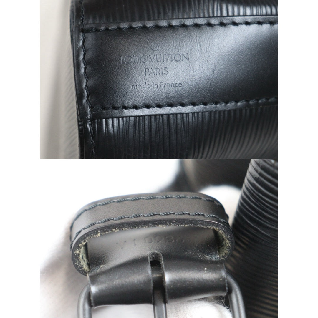 Include Entrupy Certificate of Authenticity｜Good ( Rank AB)｜Louis Vuitton Epi Sack de Paul Shoulder Bag Black｜26100805