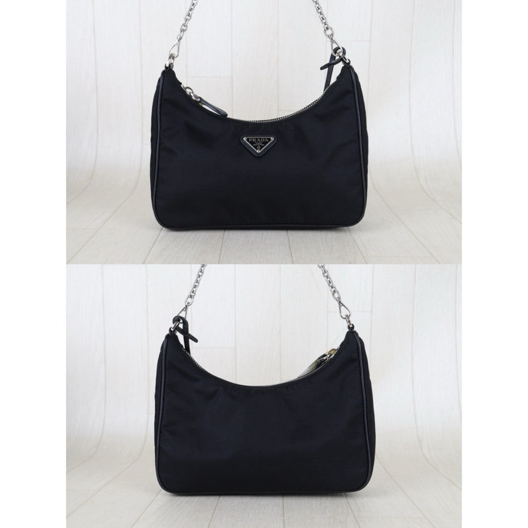 Include Entrupy Certificate of Authenticity｜Very Good ( Rank A)｜ PRADA Re-Edition 2005 Re-Nylon Shoulder Bag ｜S26050605