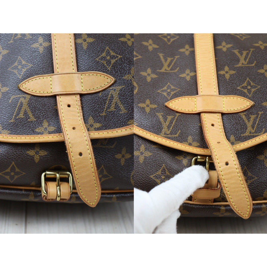 Rank AB ｜ LV Monogram Saumur 30 Shoulder Bag｜24070806