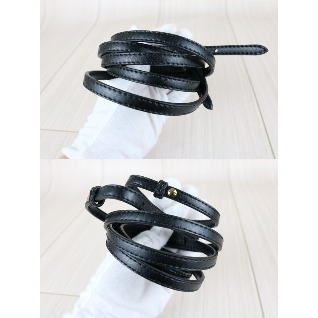 Very Good ( Rank A)｜ FENDI Zucca Calf Leather Mini Mon Tresor Bucket bag Shoulder Bag Brown ｜S25110319