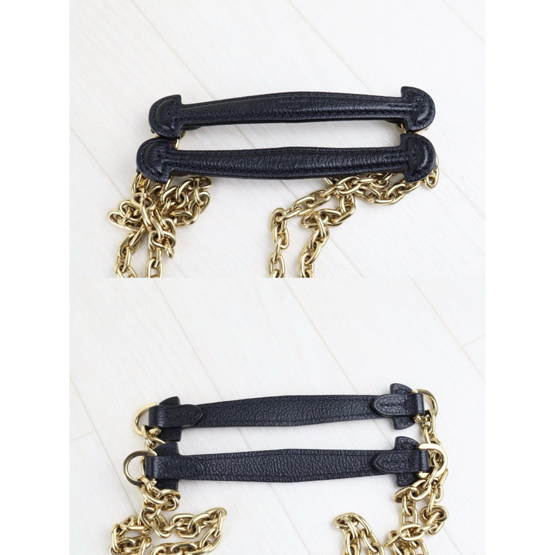 Very Good ( Rank A)｜ LV  Monogram Vavin BB Leather Shoulder Bag Black｜S25011902