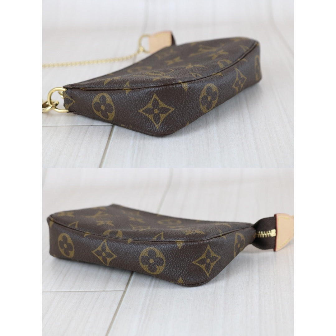 Excellent（Rank SA）｜Full Set  LV Monogram Mini Pochette Accessoires｜X25122311