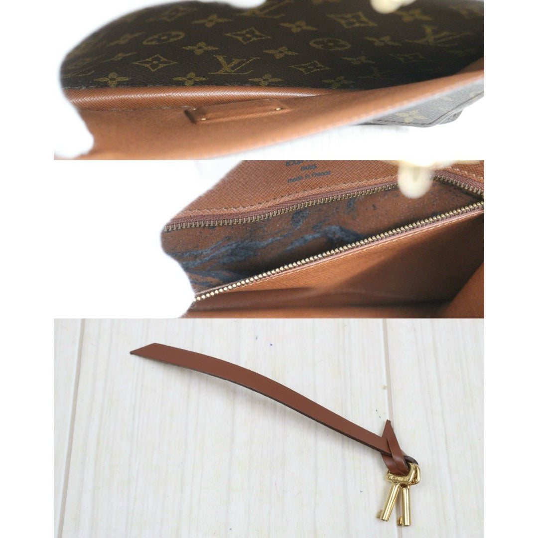 Include Entrupy Certificate of Authenticity｜Good ( Rank AB)｜ Louis Vuitton Monogram Monceau28 Shoulder Bag ｜26061812