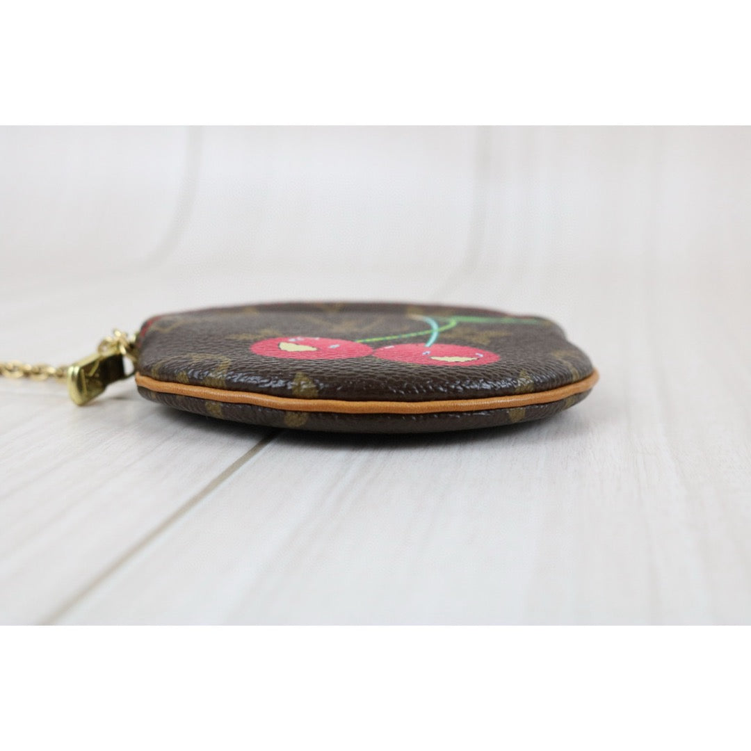 Very Good ( Rank A) ｜ LV Takashi Murakam Cherry Monogram Round Coin Purse ｜S25040708