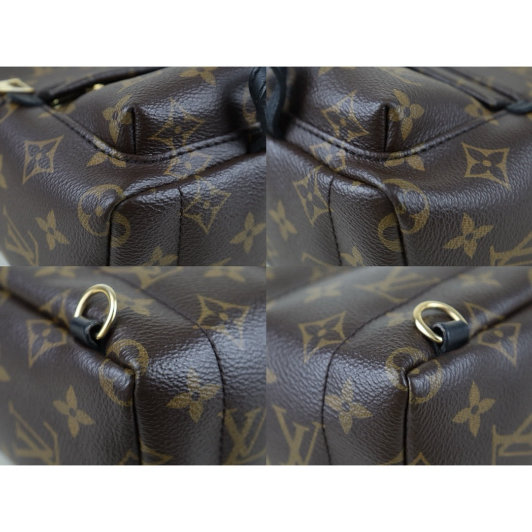 Include Entrupy Certificate of Authenticity｜Very Good ( Rank A)｜  Louis Vuitton Monogram Coated Canvas Mini Palm Springs Backpack IC Chips Model｜S26072528